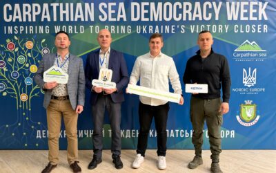 Участь викладача коледжу «Монада» у панельній дискусії з питань оборонної демократії на міжнародному форумі Carpathian Sea Democracy Week–2026