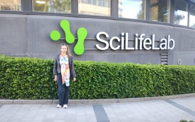 Участь української науковиці у міжнародному етапі у стінах SciLifeLab у Стокгольмі (Швеція).