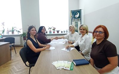 Робоча зустріч представників мережі “Оптика Біомед” з адміністрацією коледжу “Монада”